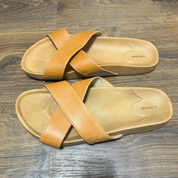 Birdies tan leather sandals size 7.5 - Picture 7 of 9
